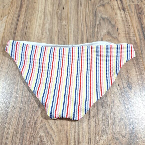 Onia Multicolor Striped Bikini Bottom beach swim - Picture 2 of 4